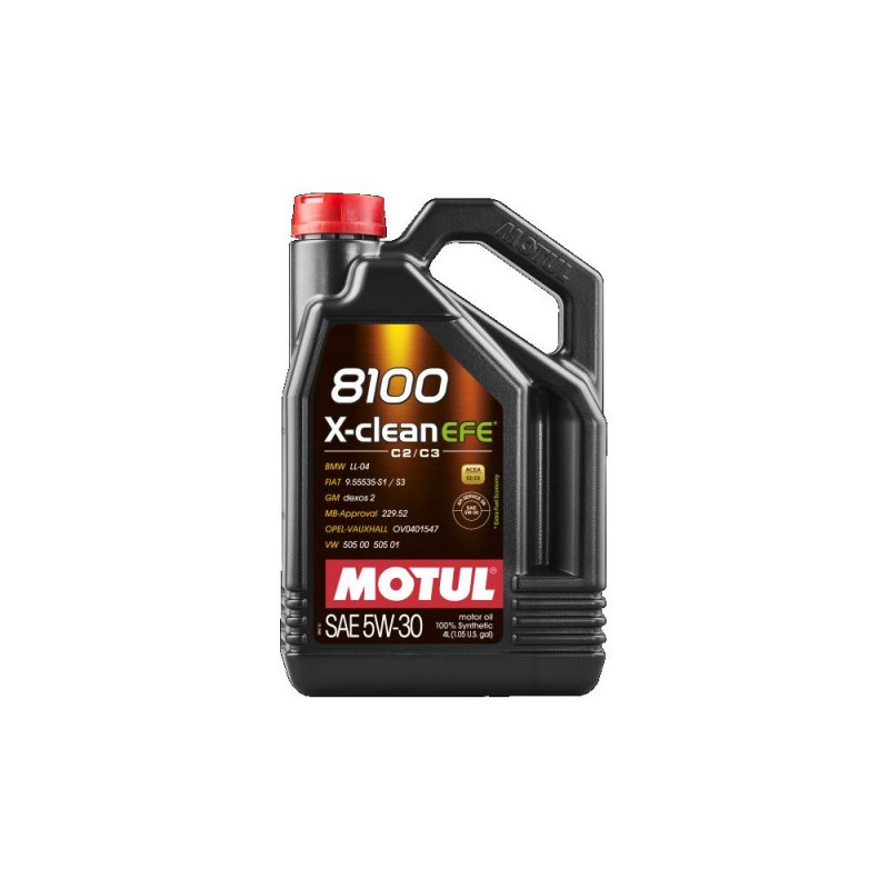 Motul 8100 X-Clean Efe C2/C3 5W-30 - 4L