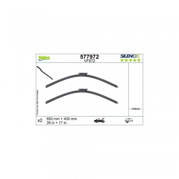 Set Stergatoare Valeo Silencio Fb Oe 650/430 Mm Vf972