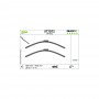 Set Stergatoare Valeo Silencio Fb Oe 650/430 Mm Vf972