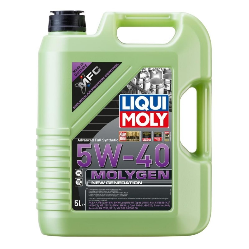 Liqui Moly Molygen New Generation 5W-40- 5L
