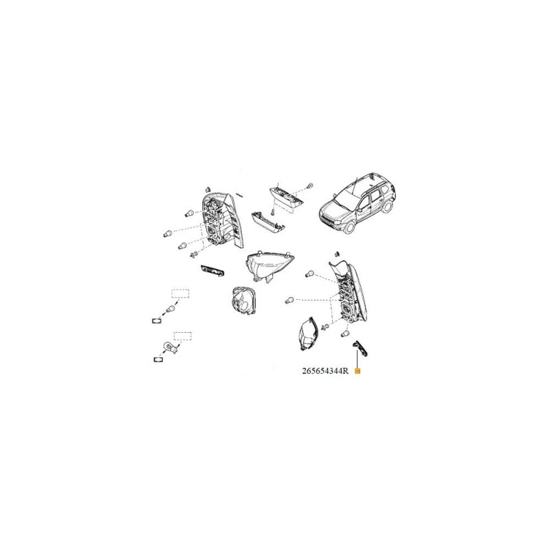 Catadioptru Stg. 265654344R