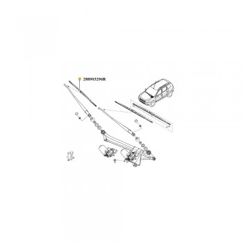 Stergator Parbriz 475 Mm Stanga