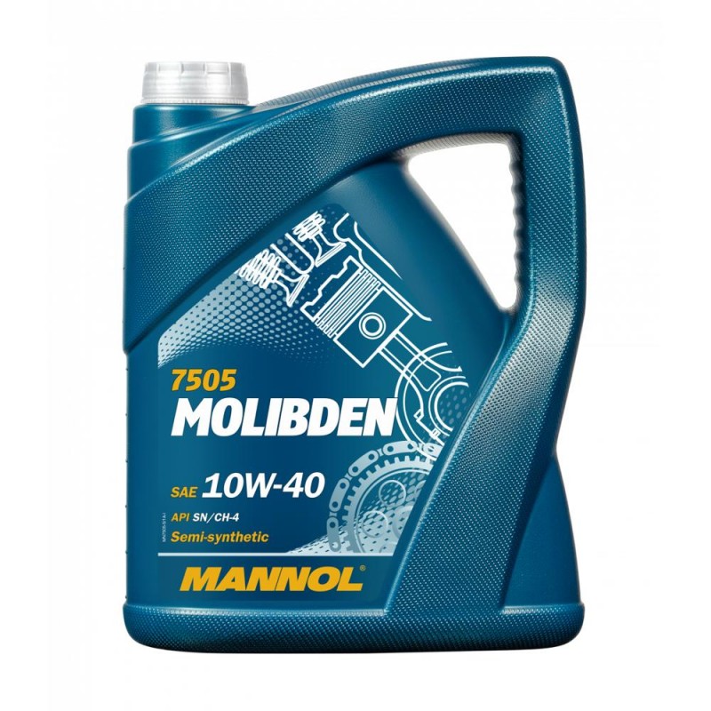 Mannol Molibden Benzin 10W-40-5L