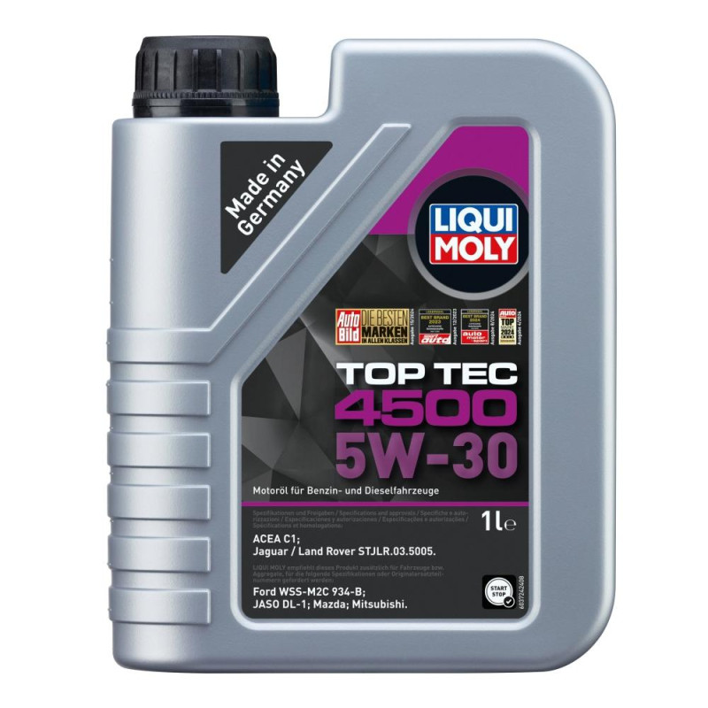 Liqui Moly Top Tec 4500 5W-30- Acea C1-08- 1L