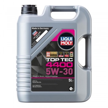 Liqui Moly Top Tec 4400 5W-30- Acea C4-08;Renault Rn 0720- 5L