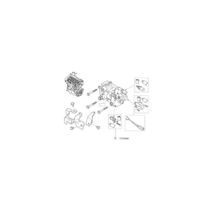 Supapa Control Presiune 7701206906