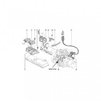 Senzor Impulsuri Arbore Cotit 1.4/1.6 8200772182