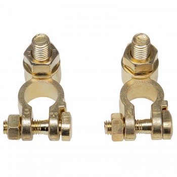 Set 2 Borne Baterie Auto (+/-)