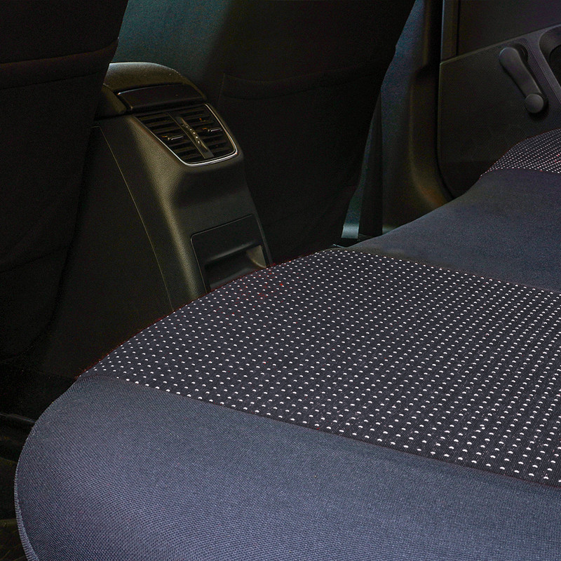 Set Huse Scaun Racing Negru - Albastru