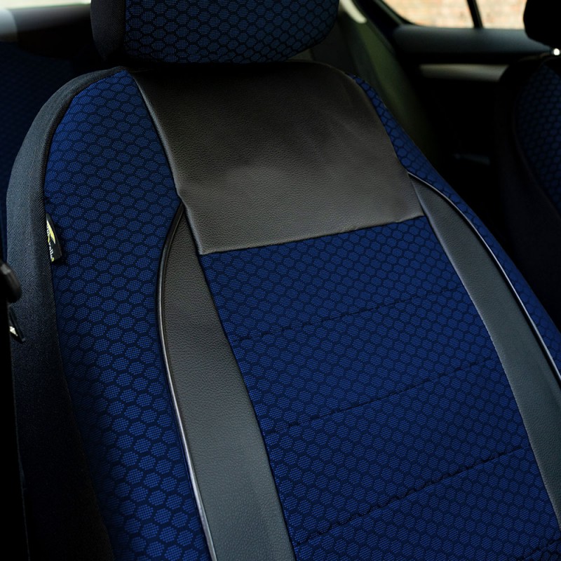 Set Huse Scaun Elegance Albastru