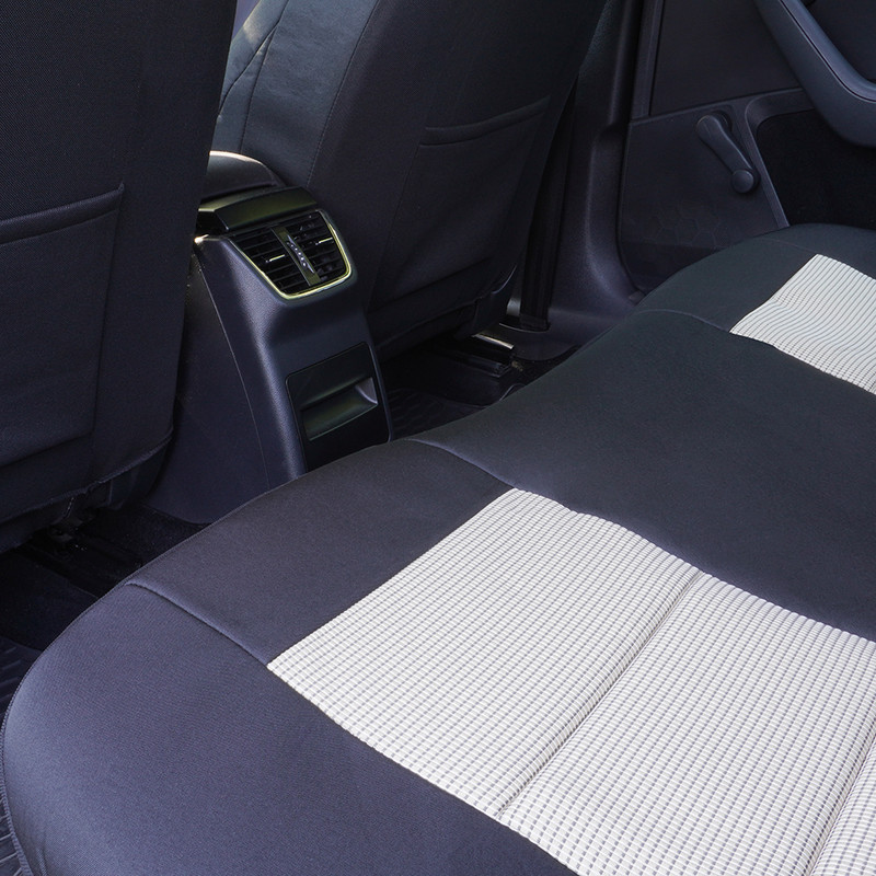 Set Huse Scaun Premium Lux Negru-Bej Umb3