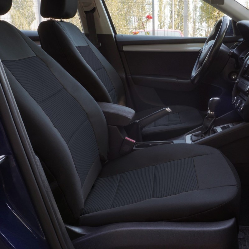 Set Huse Scaun Lux Negru Umb3