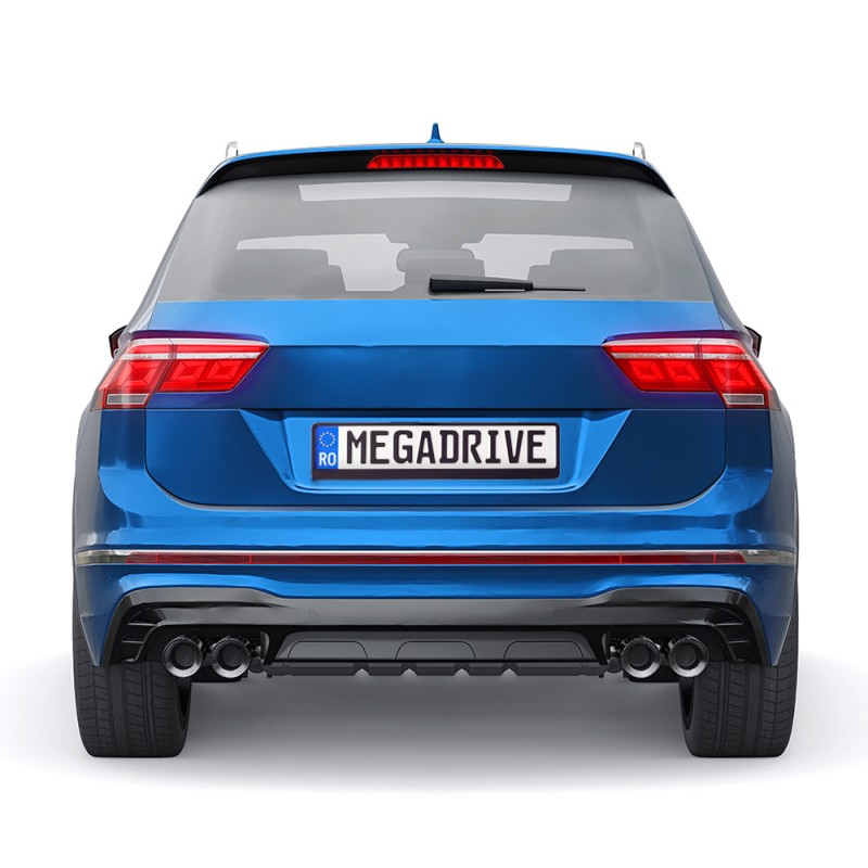 Suport Numar Inmatriculare Mega Drive Rigleta Tip 2 Set 2 Buc