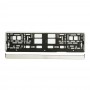 Suport Numar Inmatriculare Mega Drive Chrome Brush 1 Buc