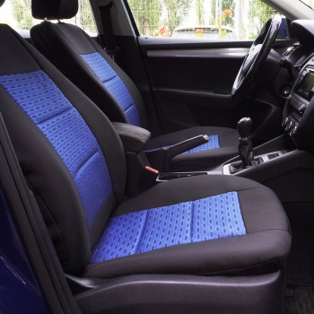 Set Huse Scaun Premium Lux - Albastru