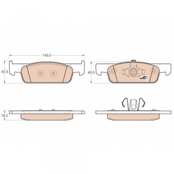 Set Placute Frana Fata Gdb2016