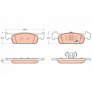 Set Placute Frana Fata - Ps Gdb2018