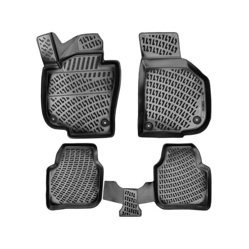 Set Covorase Auto Cauciuc Umbrella Pentru Skoda Superb Iii B8 2015-2023