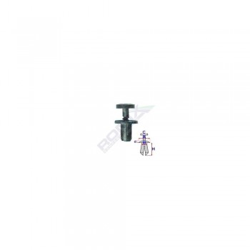 Clips Fixare Pentru Citroen/Dacia/Renault 5.7X9Mm - Negru Set 10 Buc