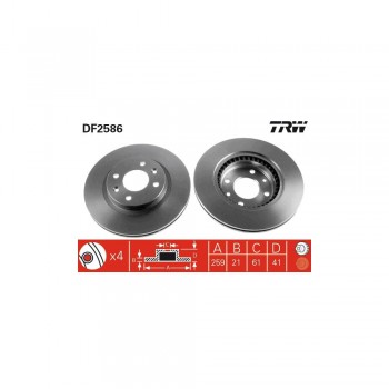 Disc Frana Fata 259X20.6 Df2586