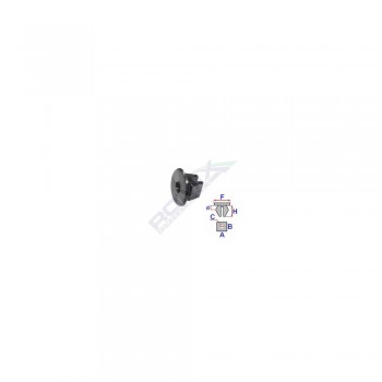 Clema Fixare Elemente Roata Pentru Hyundai, Kia Negru Set 10 Buc