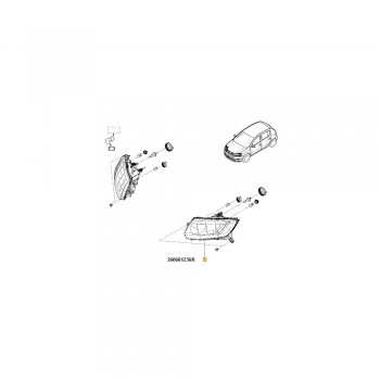 Far Stg. Dacia Log/Sand Ii 260601236R