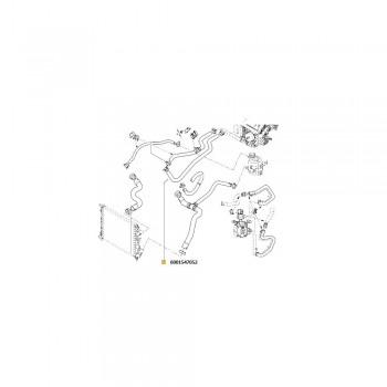 Conducta Iesire Rad.incalzire Mpi 1.4/1.6 6001547052