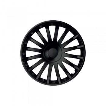 Set Capace Roti 15` Negre Crystal