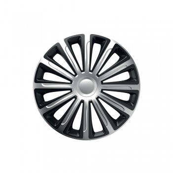 Set Capace Roti 14` Silver&Black Trend