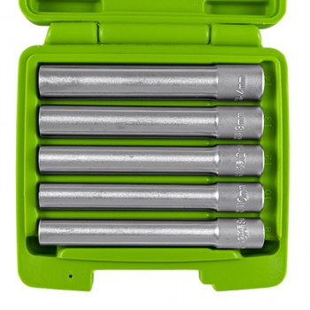 Set 5Buc Chei Tubulare Hexagonale Lungi 120Mm 3/8` Jbm