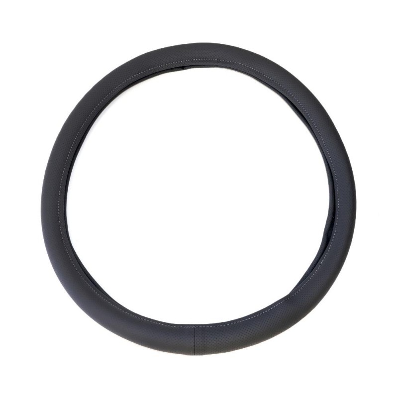 Husa Volan Piele Ecologica Perforata Gri 44-48 Cm Umbrella