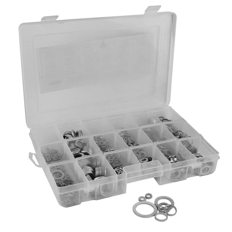 Trusa Cu Saibe 18 Aluminiu 900 Piese Jbm