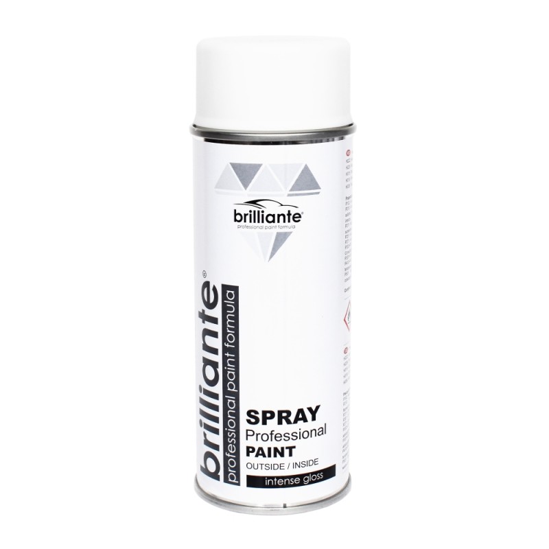 Vopsea Spray Alb Clasic Mat (Ral 9003) 400Ml Brilliante