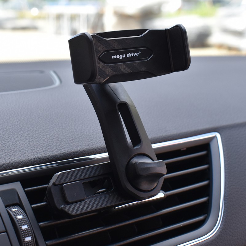 Suport Telefon Auto Extensibil 55-83Mm Cu Prindere In Grila De Ventilatie