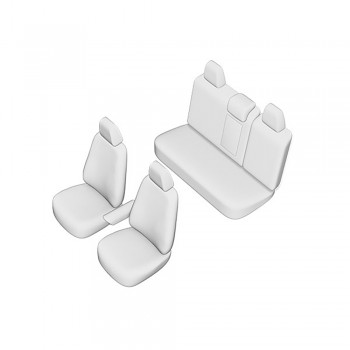 Set Huse Scaun Umbrella Pentru Renault Megane 2016- (Bancheta Fractionata)