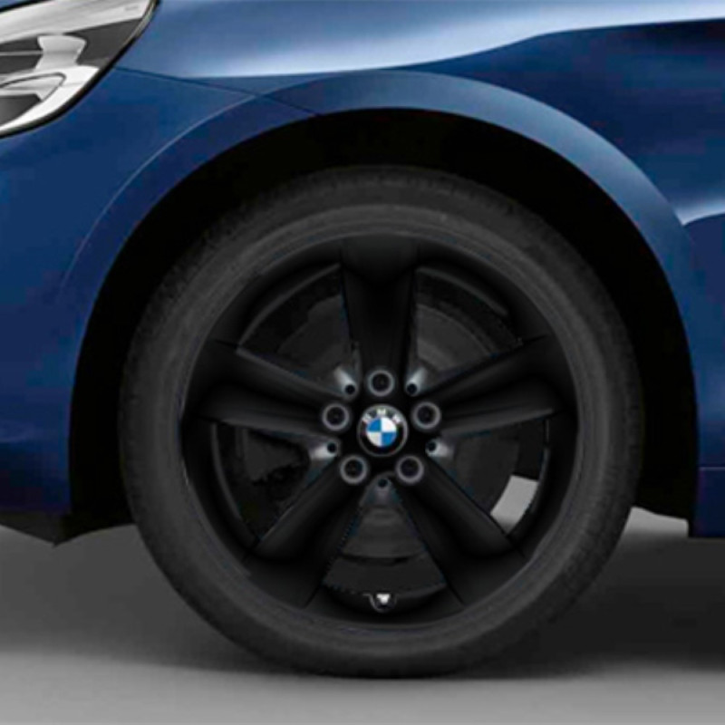 Vopsea Spray Pentru Jante Negru Satin 600 Ml Brilliante