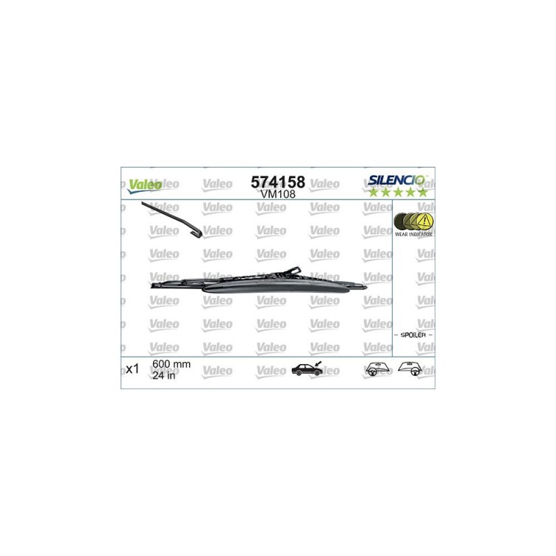 Stergator Valeo Silencio Conventional Performance 600 Mm Vm108