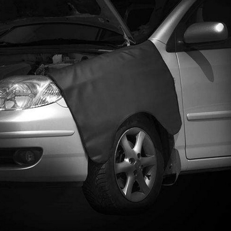 Husa Protectie Caroserie Laterala Piele Ecologica Negru