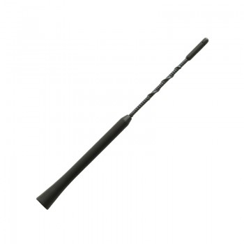 Antena Auto Exterior Neagra 24Cm Cu 2 Adaptoare (5-6Mm)