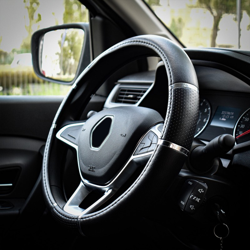 Husa Volan Lux Negru37-39 Cm