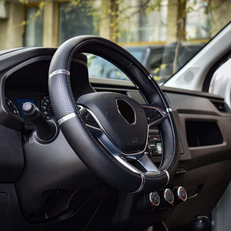 Husa Volan Lux Negru37-39 Cm