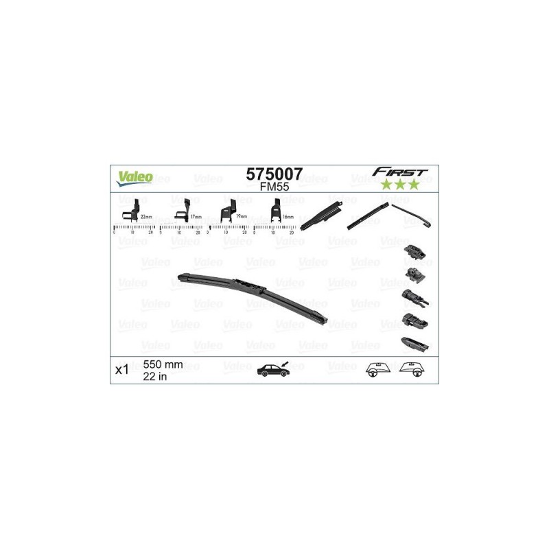 Stergator Valeo Multiconnection Fb 550 Mm Fm55