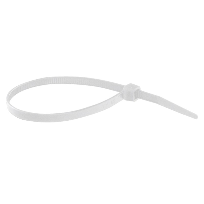 Coliere Nylon Albe 4.8*360 Mm Set 100 Buc