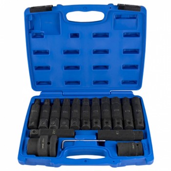 Trusa De 16 Tubulare De Impact Jbm