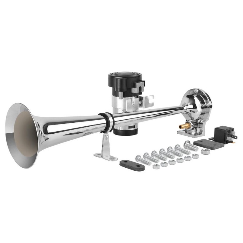 Claxon Camion Crom Cu 1 Goarna, Marine, 24V 1A Cu Compresor