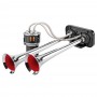 Claxon Camion Crom Cu 2 Goarne, Melodic, 24V 1A Cu Compresor