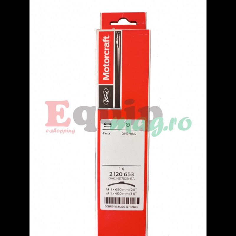 Set Stergatoare Parbriz 650/400 Mm