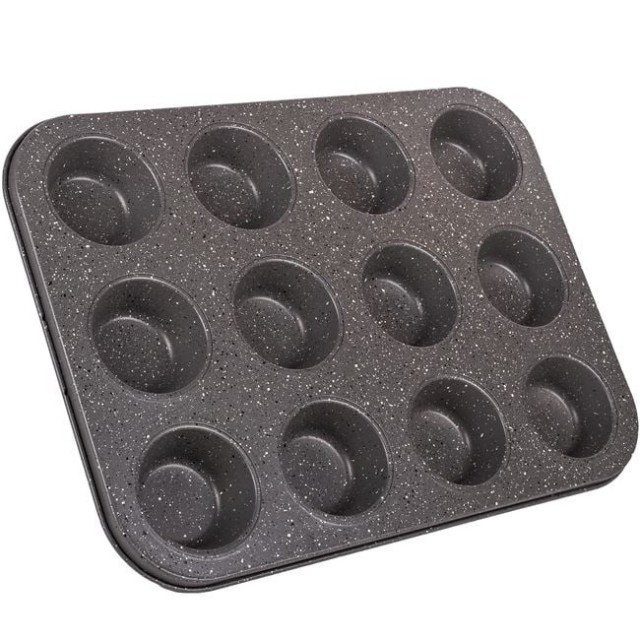 Forma de Copt Metalica pentru Muffins / Cupcakes 35x26 (12 Locuri)